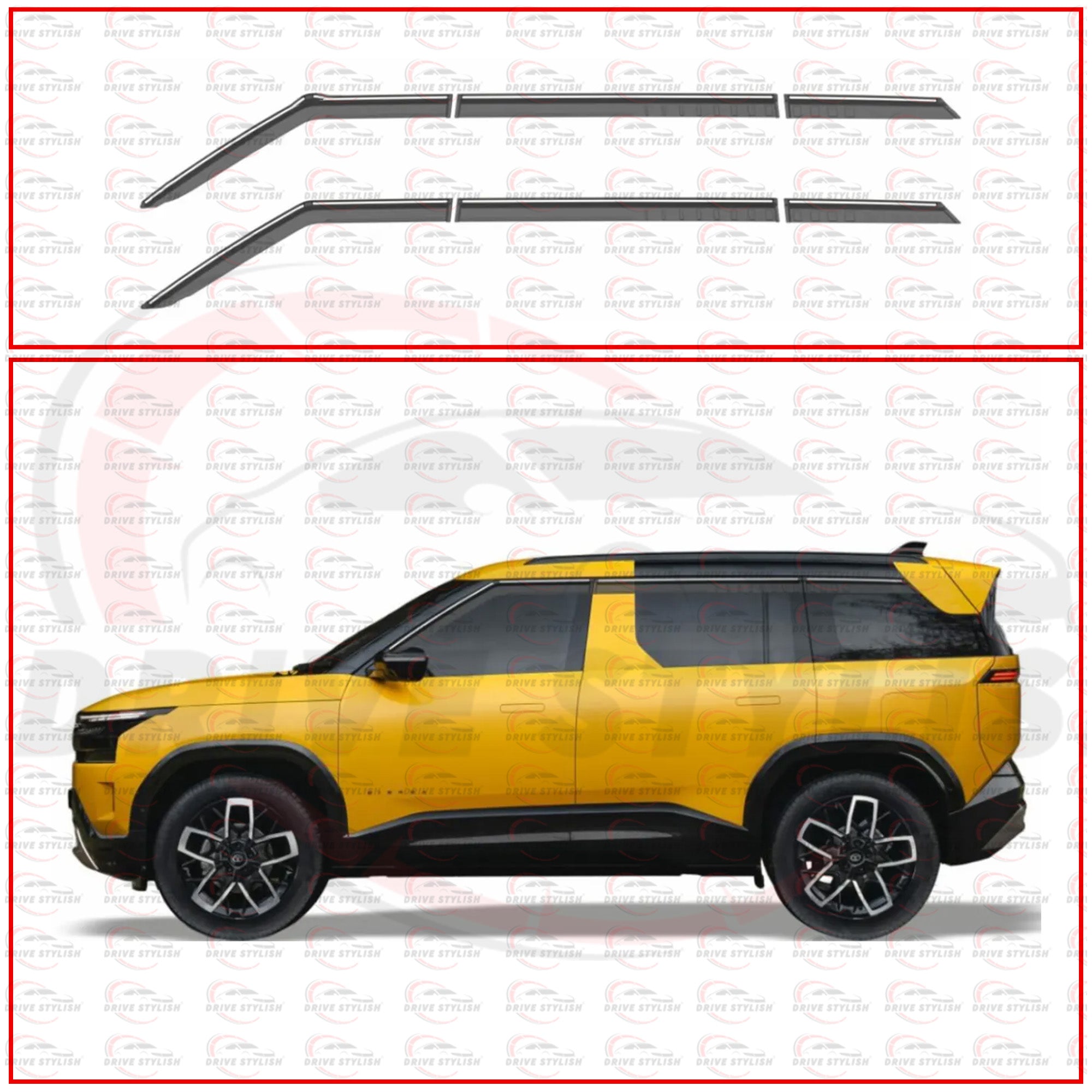 Door Visors for Tata Sierra 2026