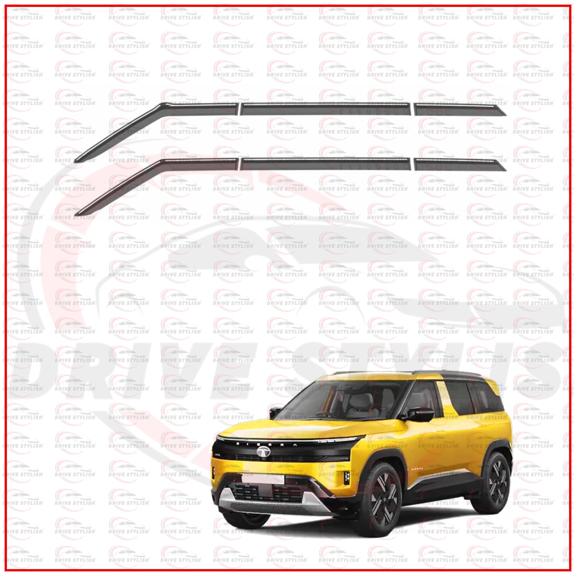 Door Visors for Tata Sierra 2026