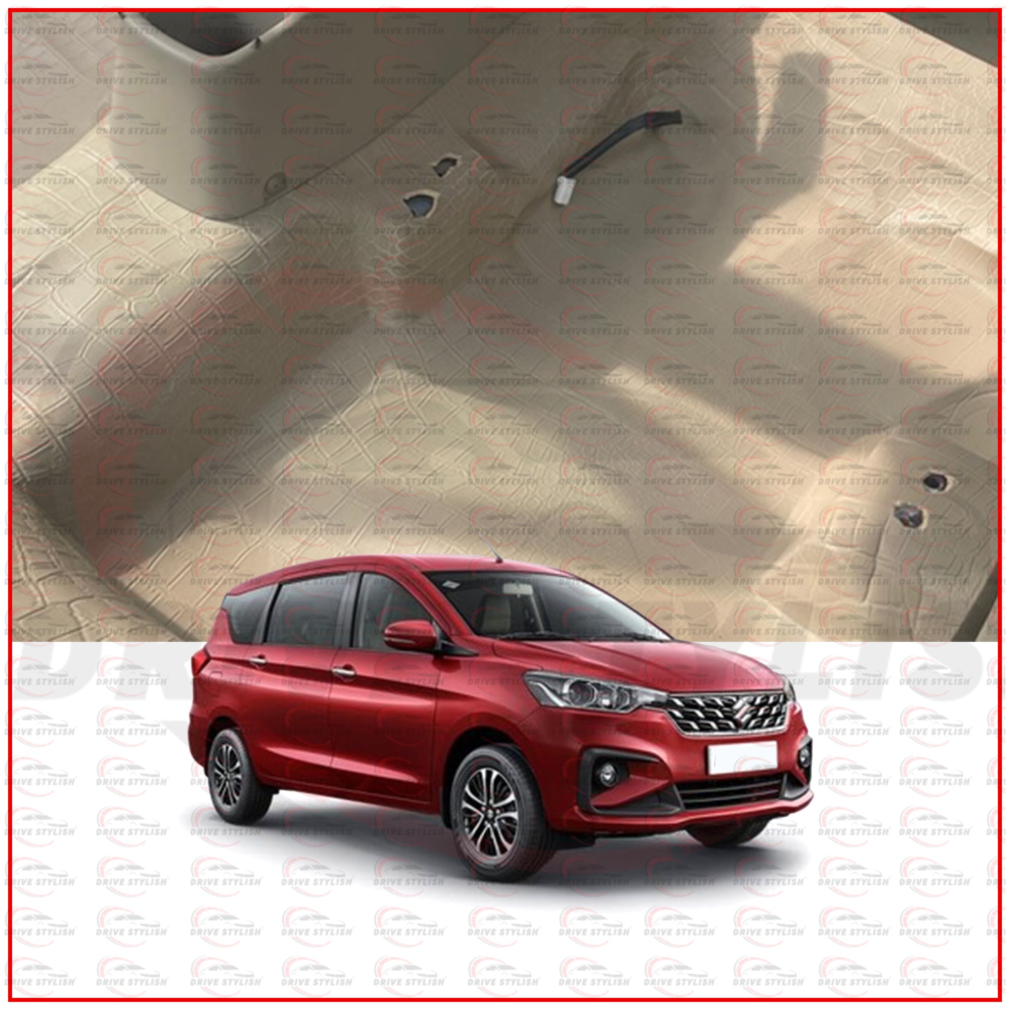 Car Flooring Lamination for the Maruti Suzuki Ertiga 2018