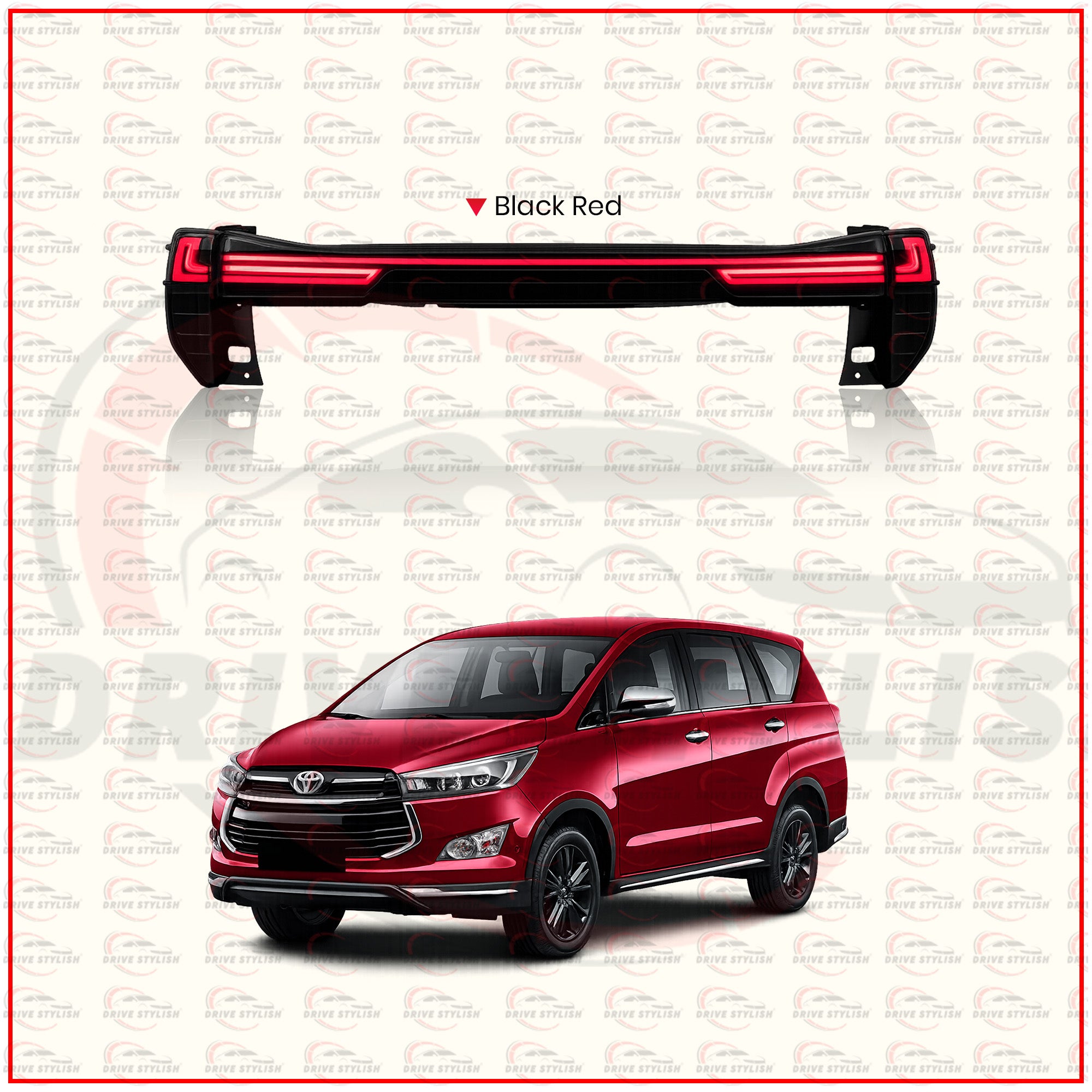 Lexus Style Tail Lamp for Innova Crysta 2016 Onwards