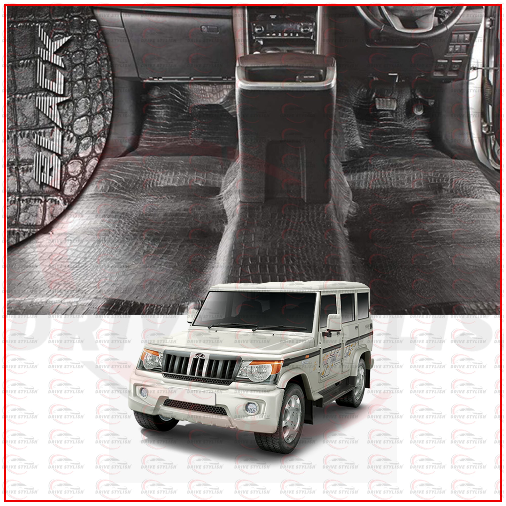 Car Flooring Lamination for Mahindra Bolero SLX