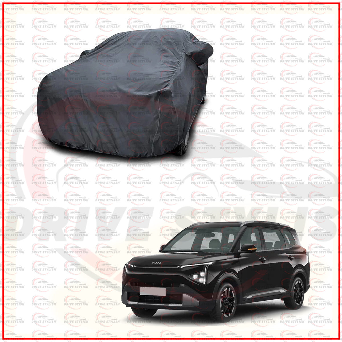 Grey Body Cover for Kia Caren Clavis