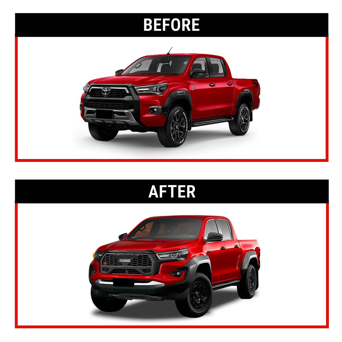 Toyota Hilux GR Sport Body Kit