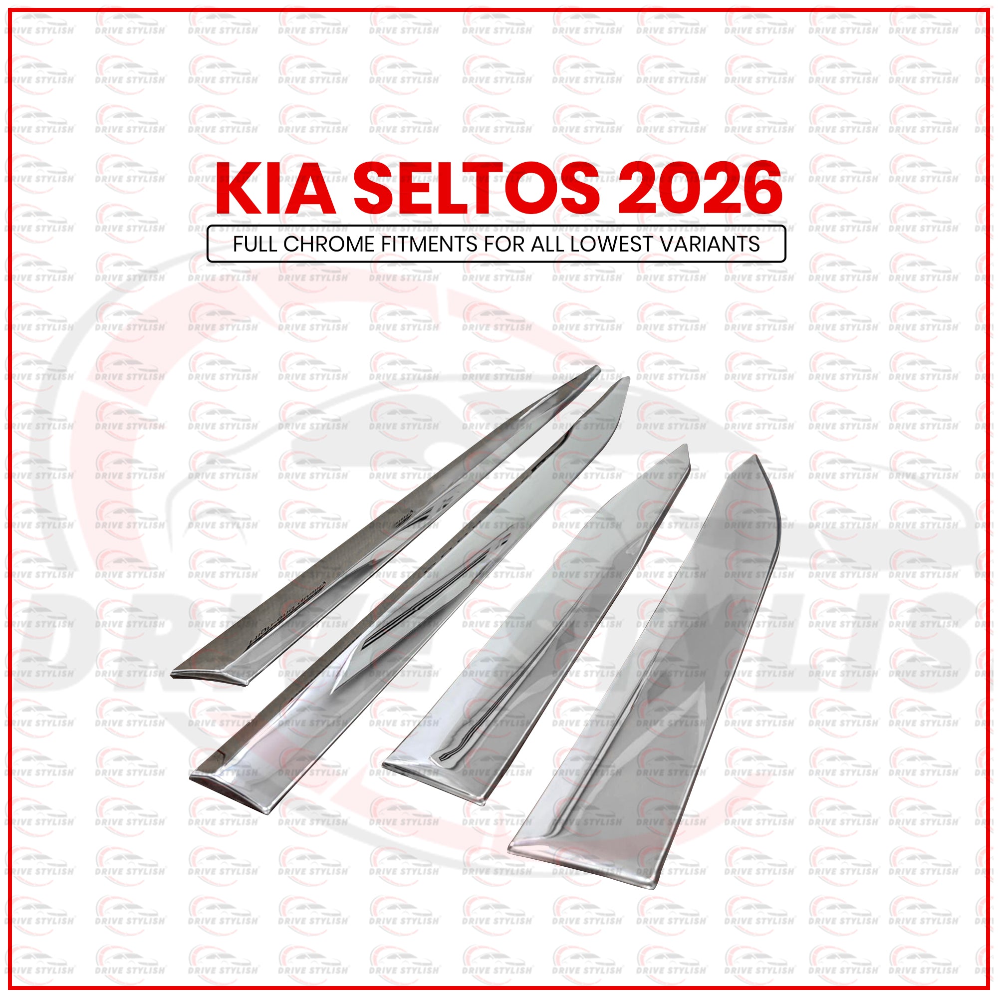 Side Beading for Kia Seltos 2026 Onwards