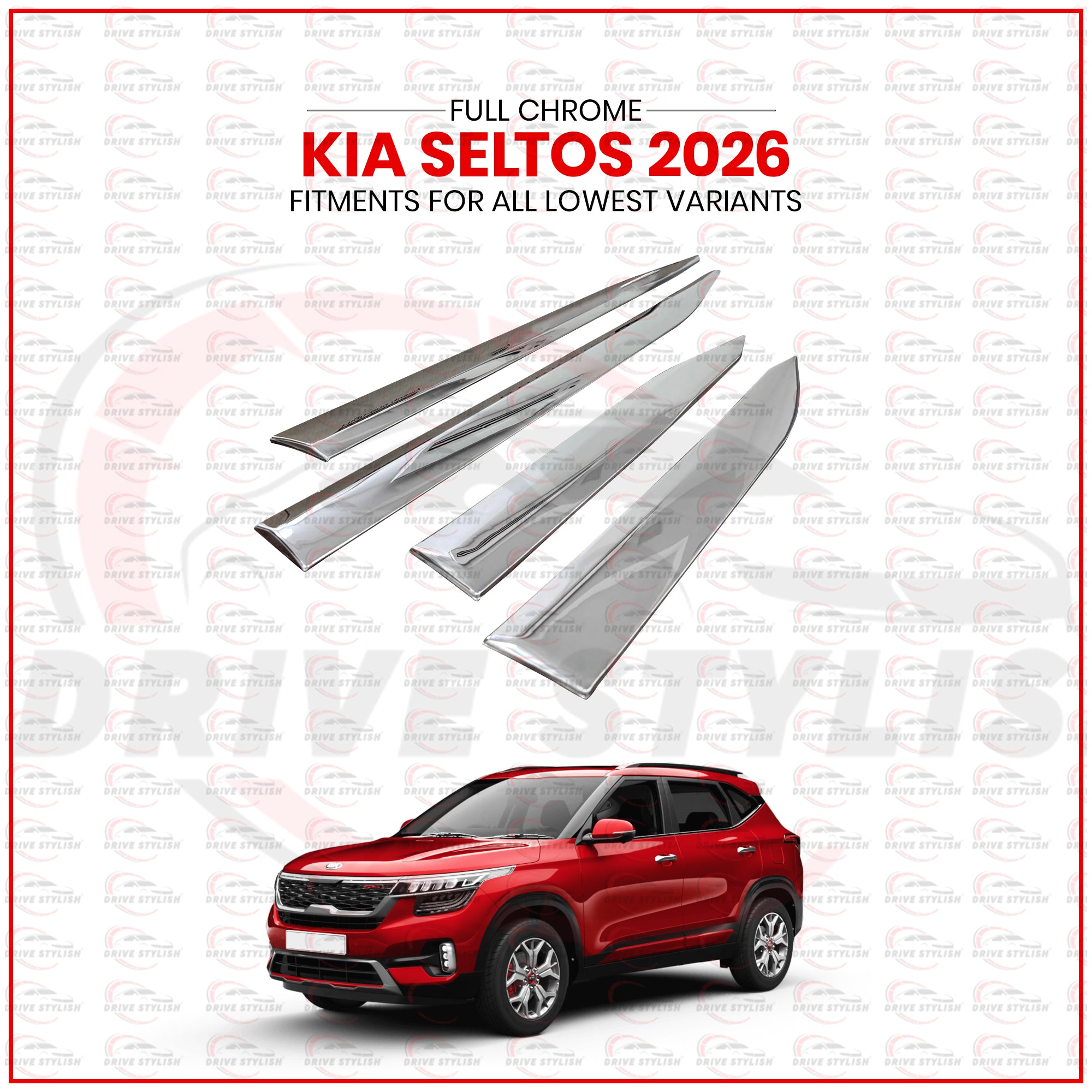 Side Beading for Kia Seltos 2026 Onwards