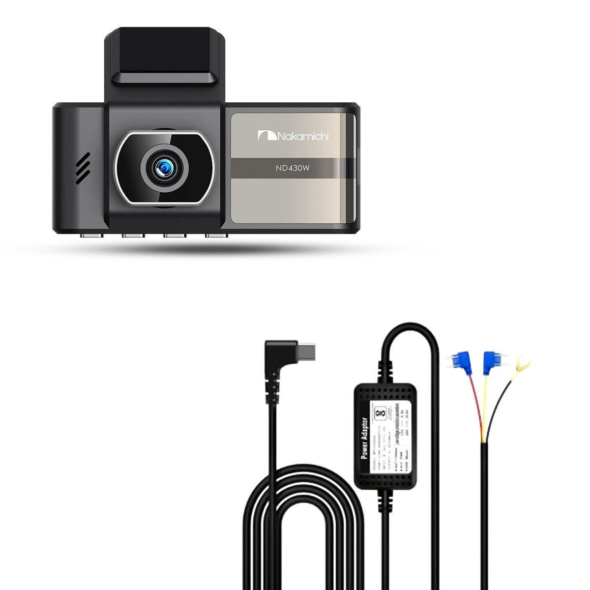 Nakamichi ND430W Dash Cam wire