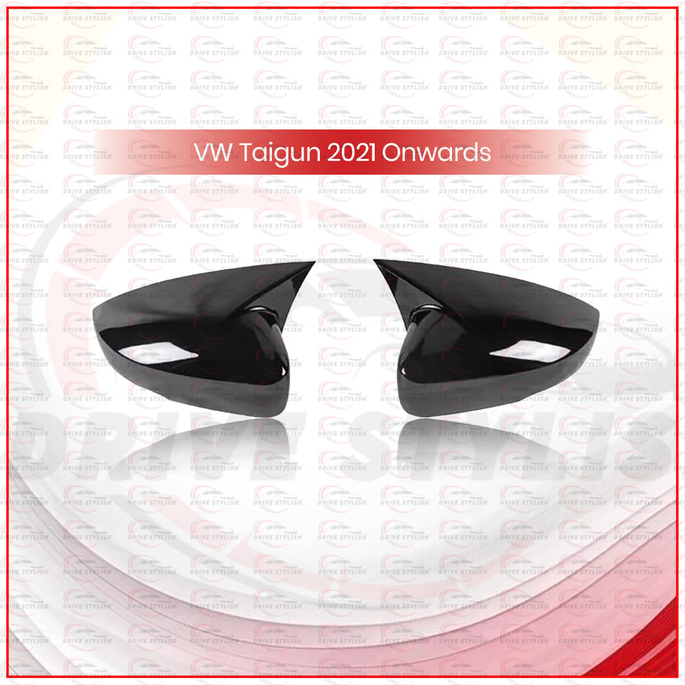 Batman Side Mirror Cover for VW Taigun 2021 Onwards
