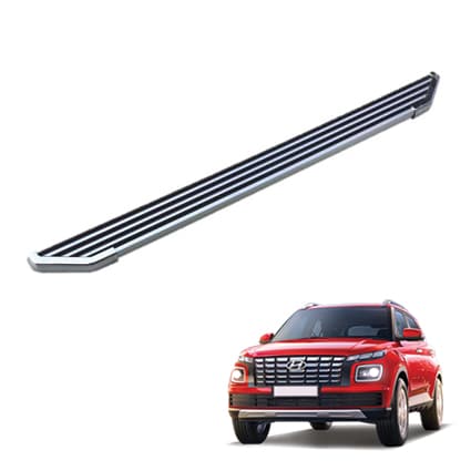 Side Steppers for Hyundai Venue 2022 - Zebra Design