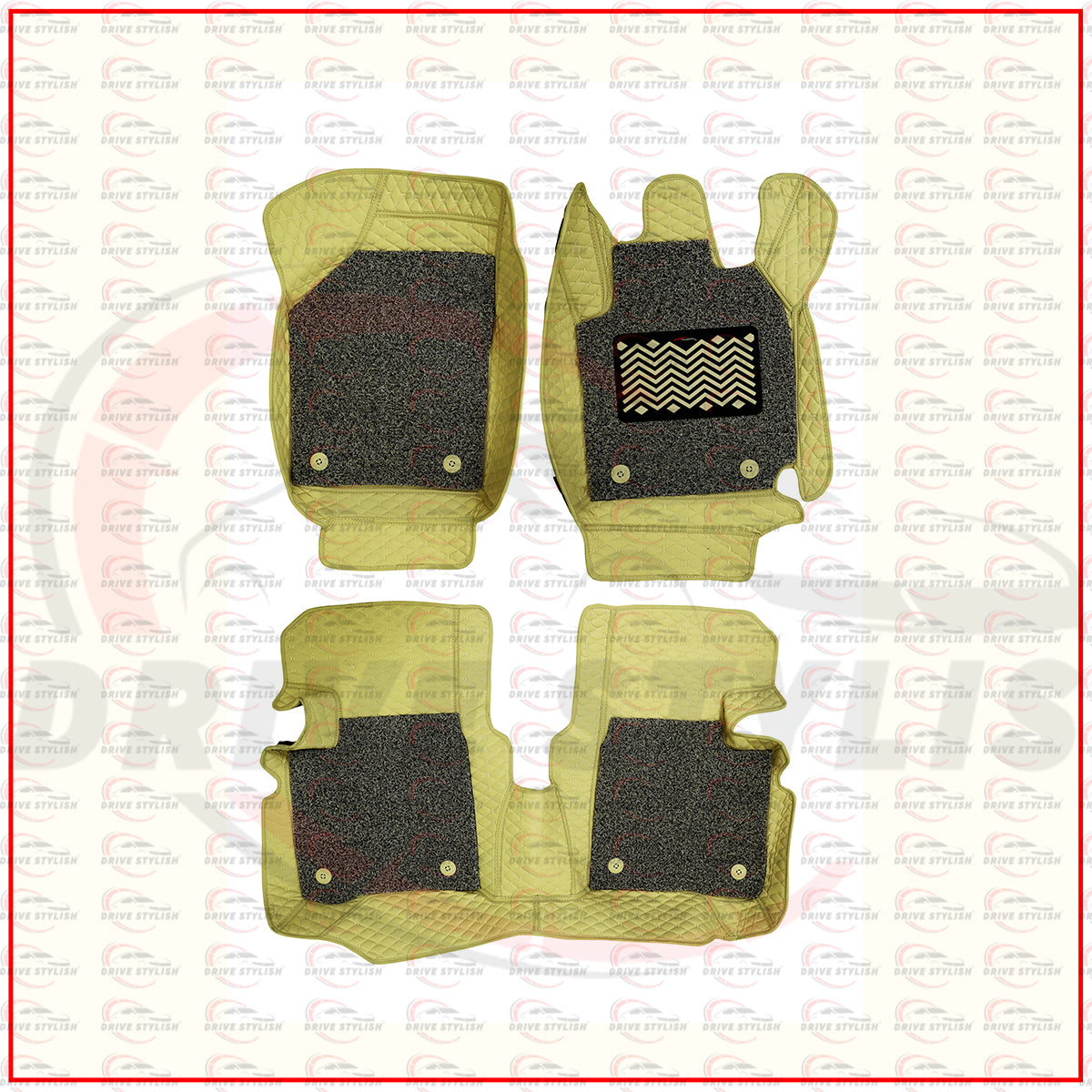 7D Mats Beige Coloured for Tata Sierra 2026