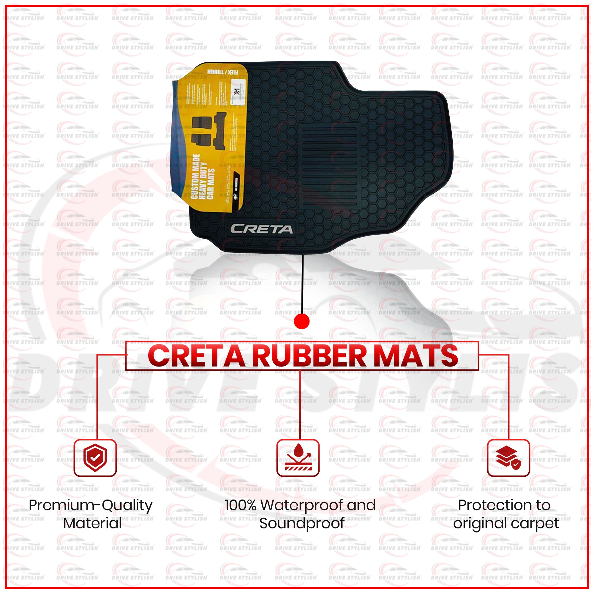 Hyundai Creta Latex Lite Mats