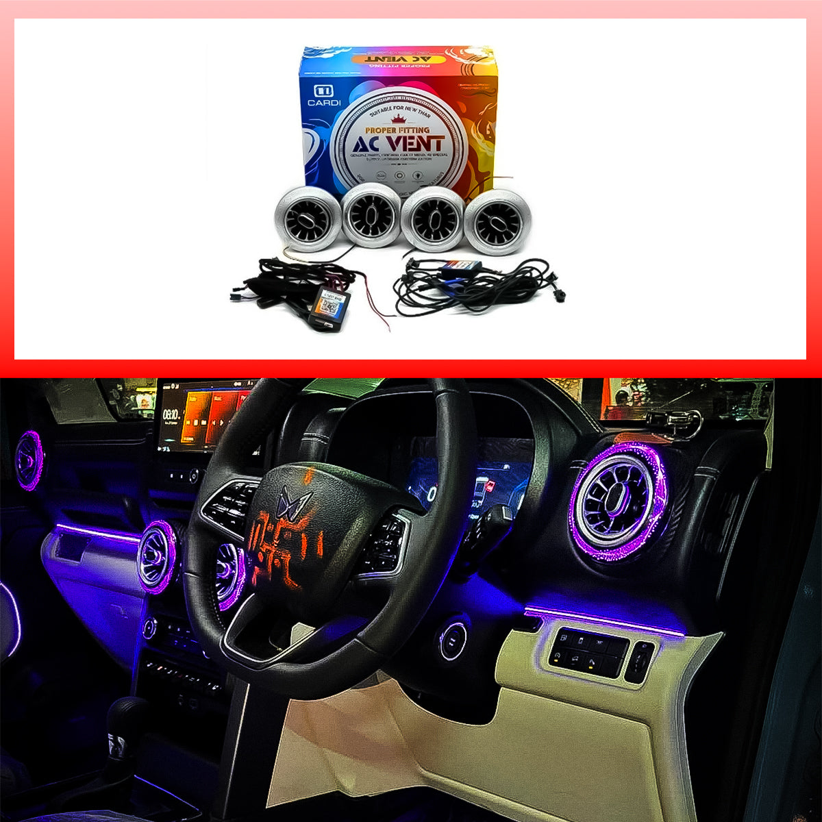 New Thar/Roxx Ac Vent - Cardi K4 Original