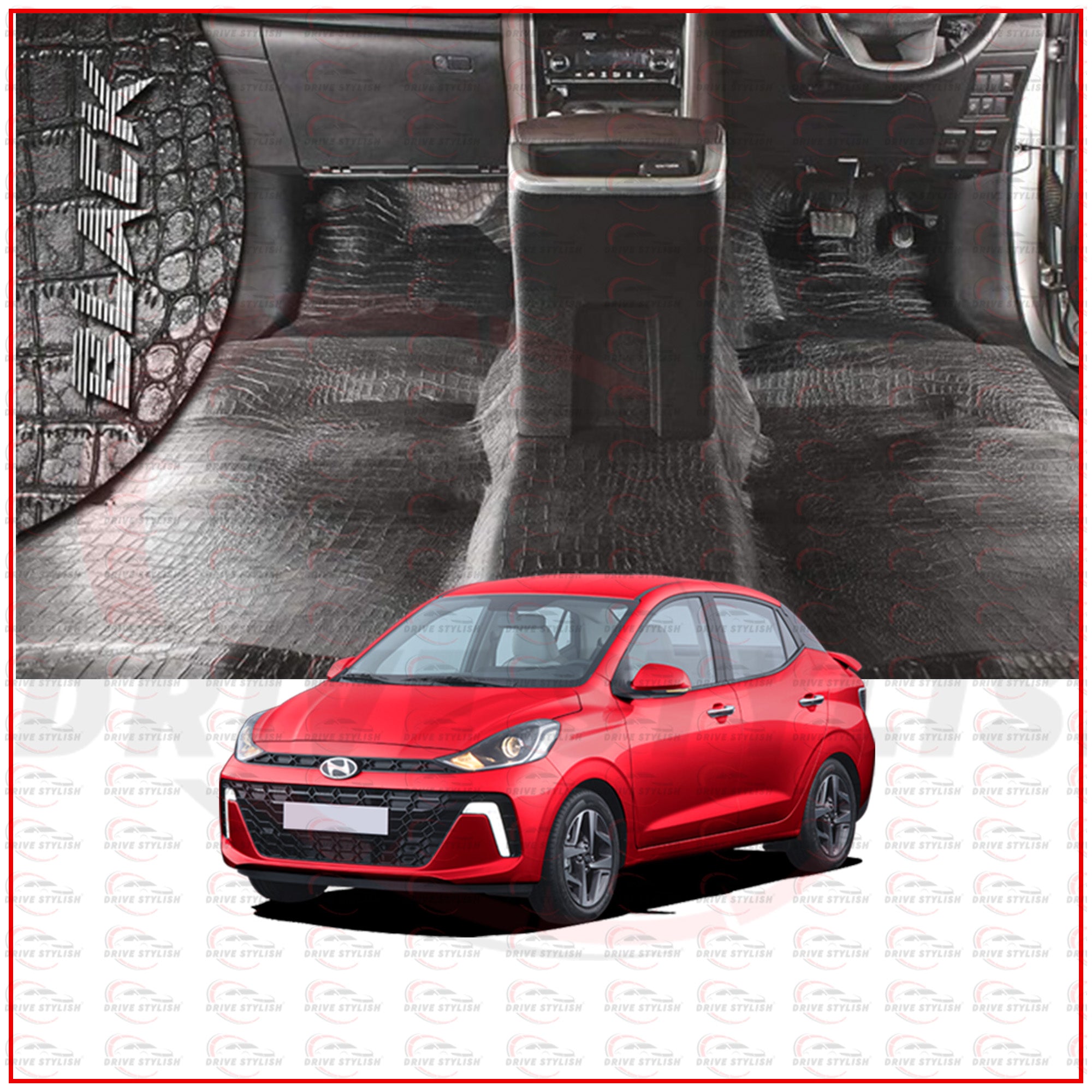 Car Flooring Lamination for Hyundai Aura