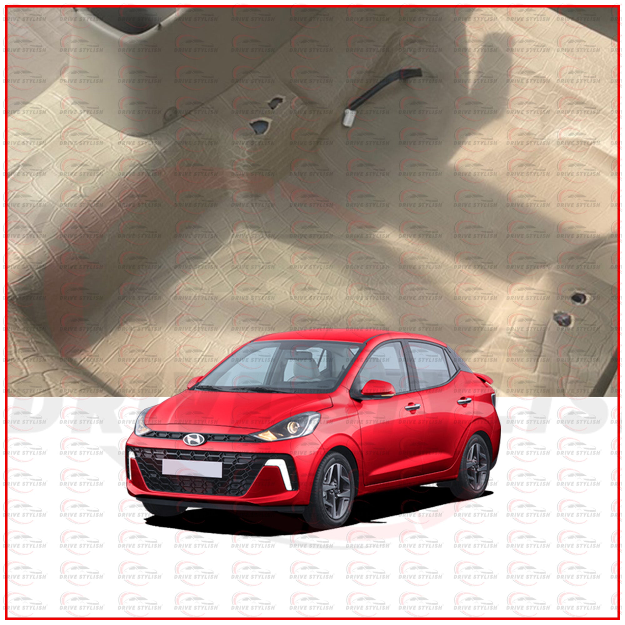 Car Flooring Lamination for Hyundai Aura
