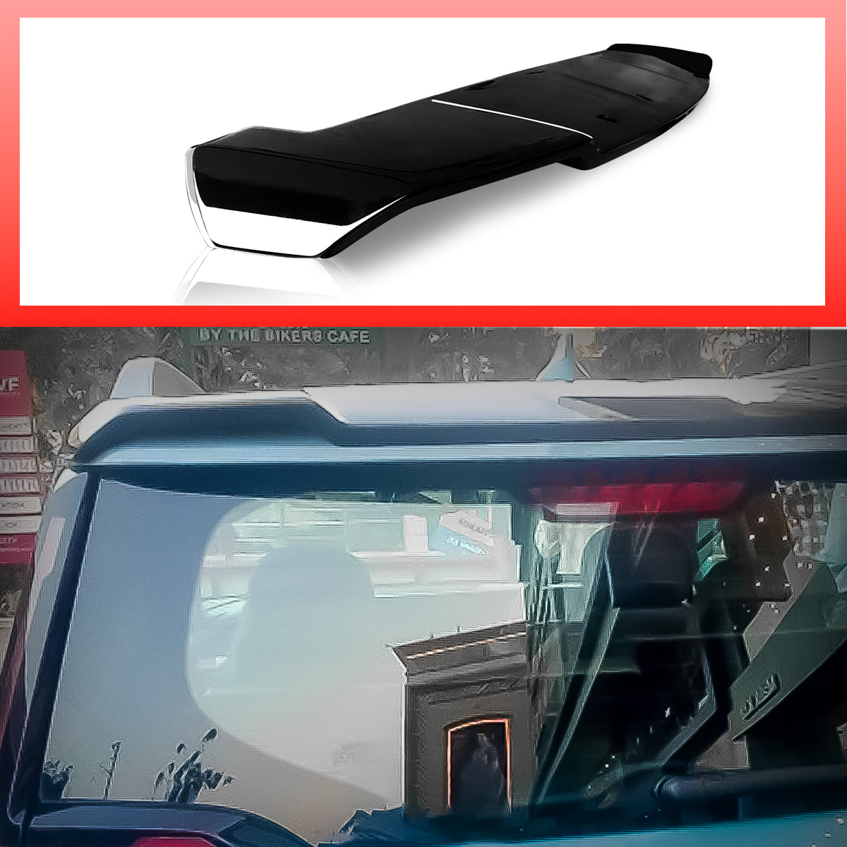 Kia Syros Door Visor With Chrome