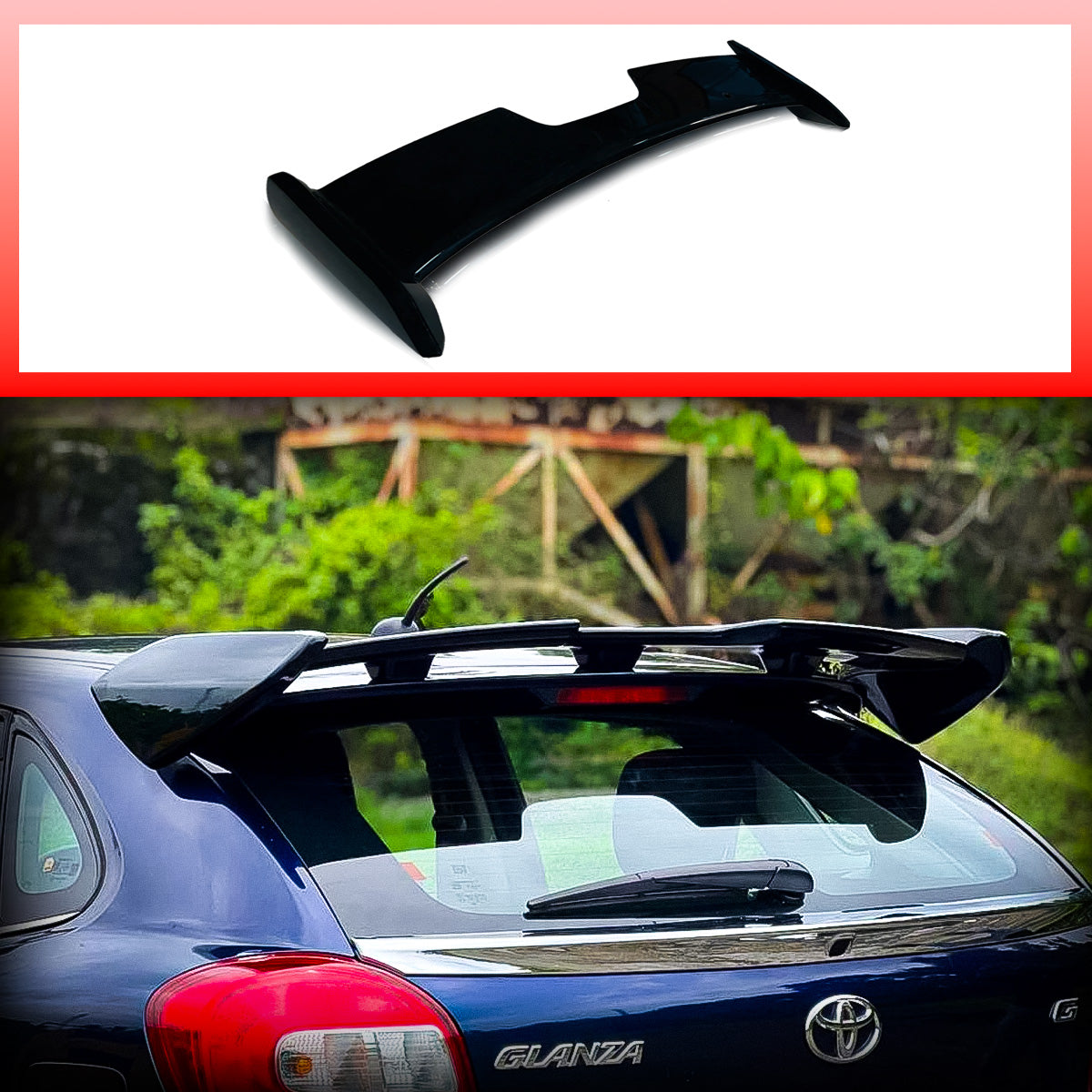 universal car roof spoiler for Hatchback and SUVs || For All Car