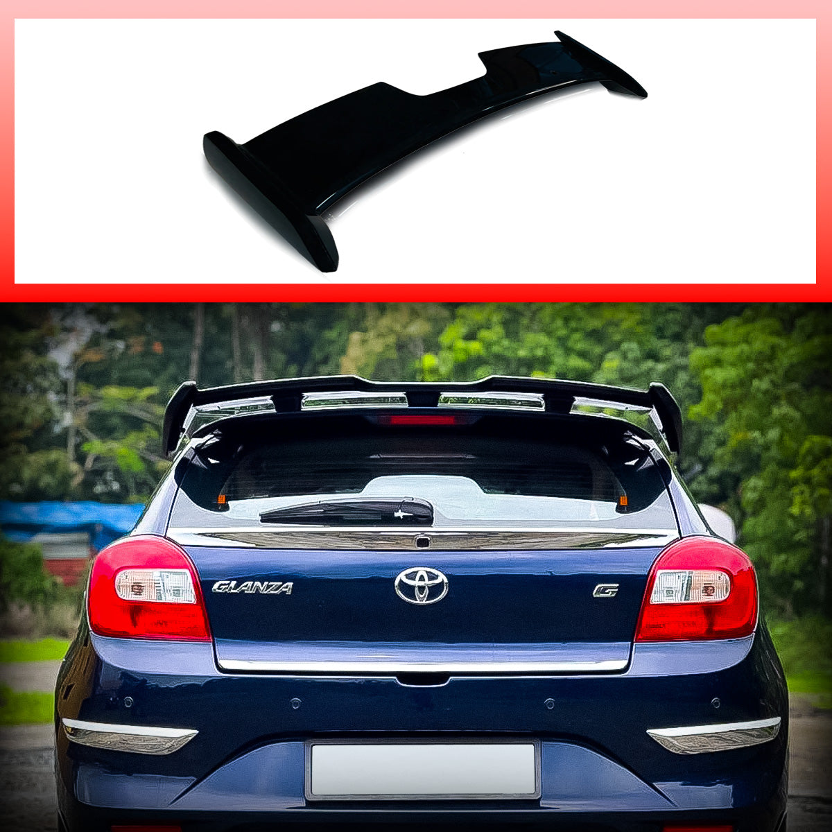 universal car roof spoiler for Hatchback and SUVs || For All Car