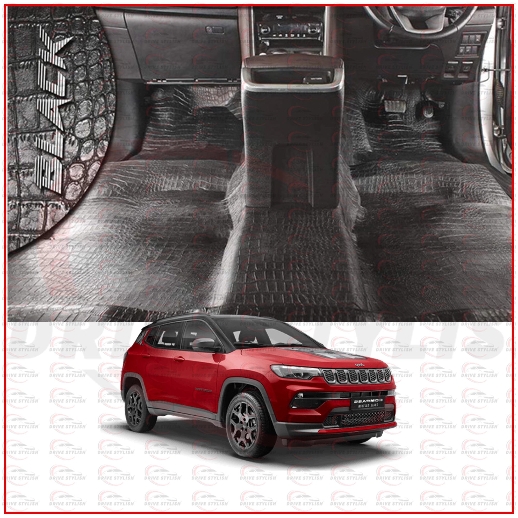 Jeep Compass Car Flooring Lamination