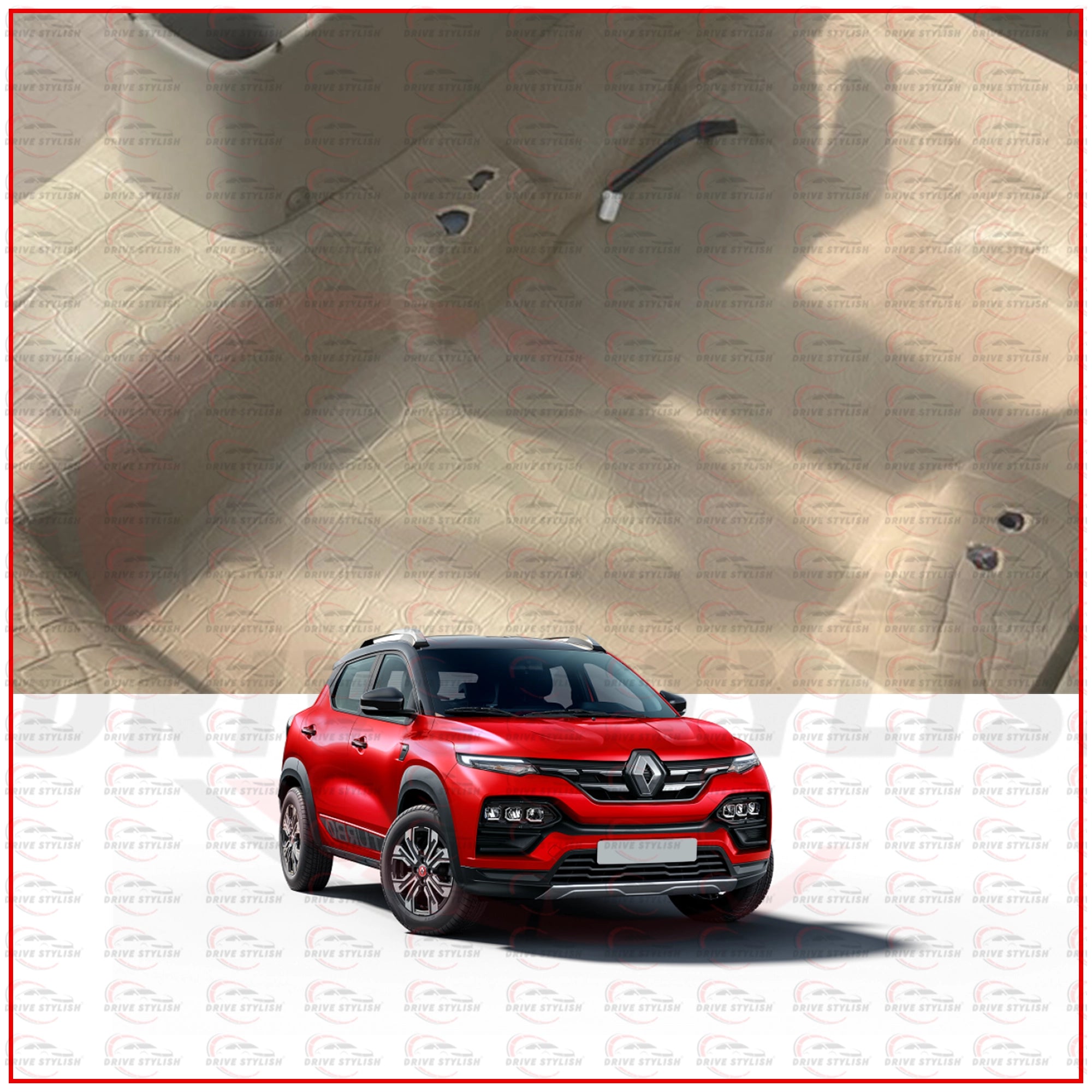 Renault Kiger Car Flooring Lamination