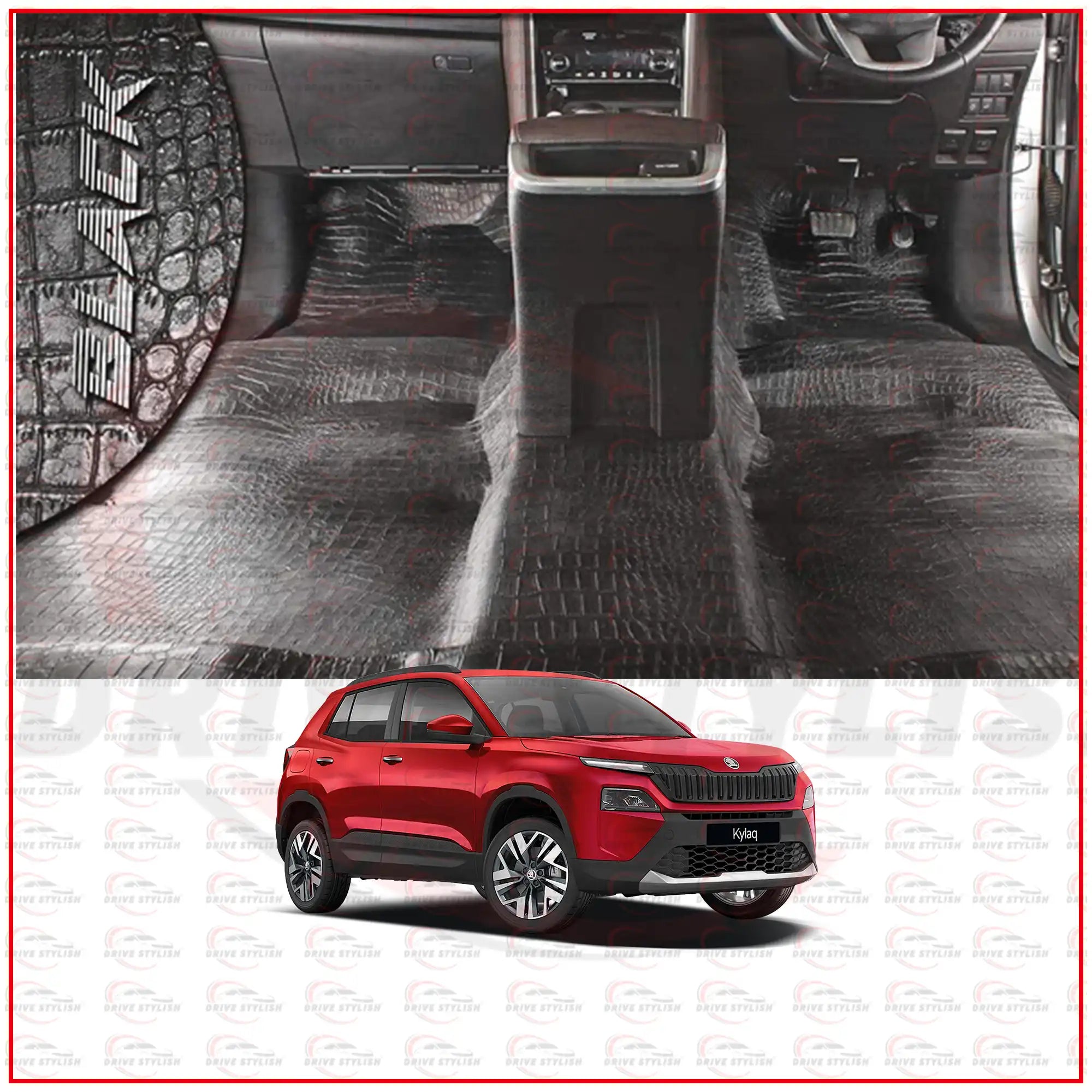 Skoda Kylaq Car Flooring Lamination