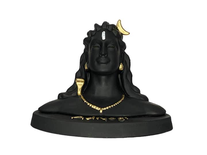 Adiyogi Shiva Idol for Car Dashboard - Small Size