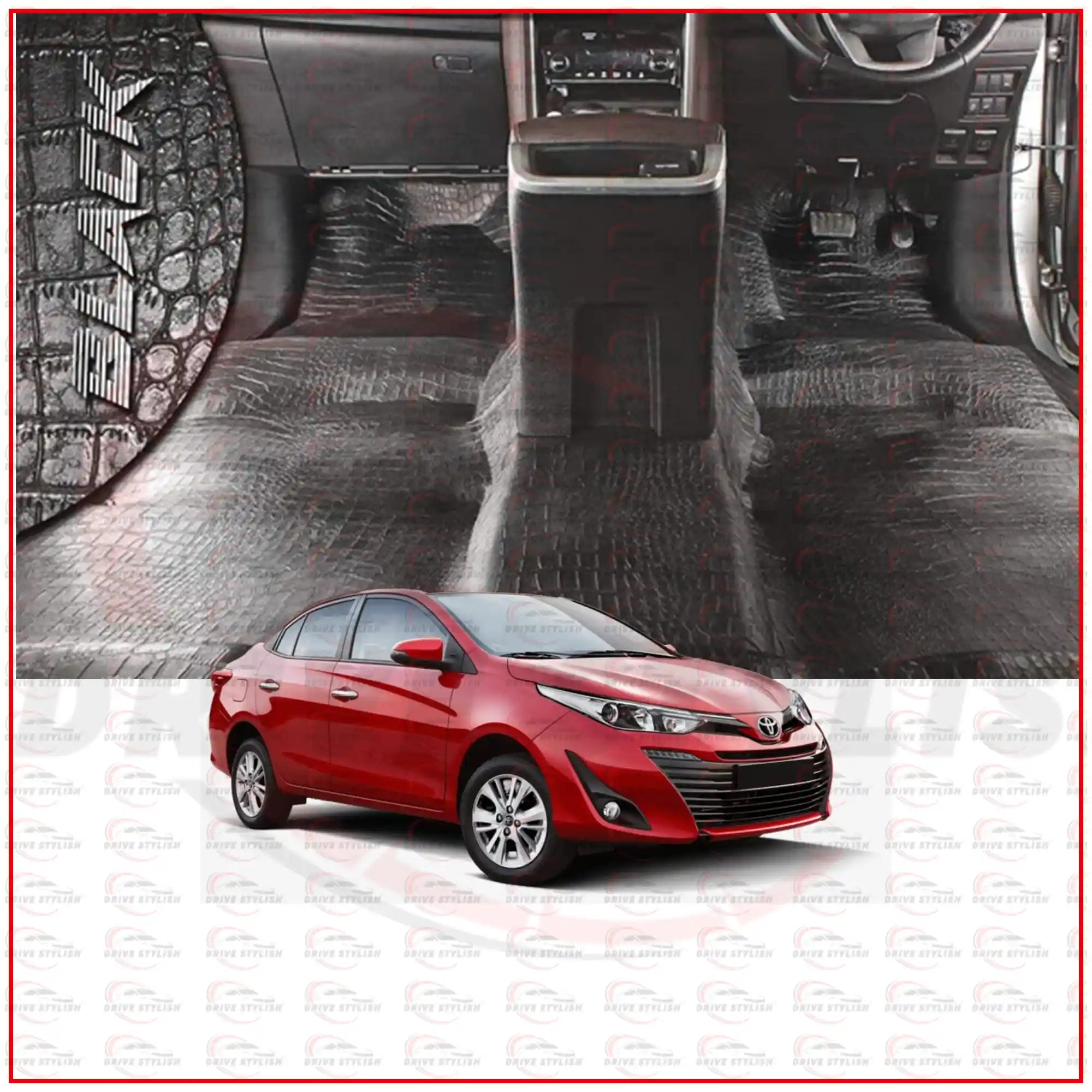 Car Flooring Lamination for the Toyota Yaris