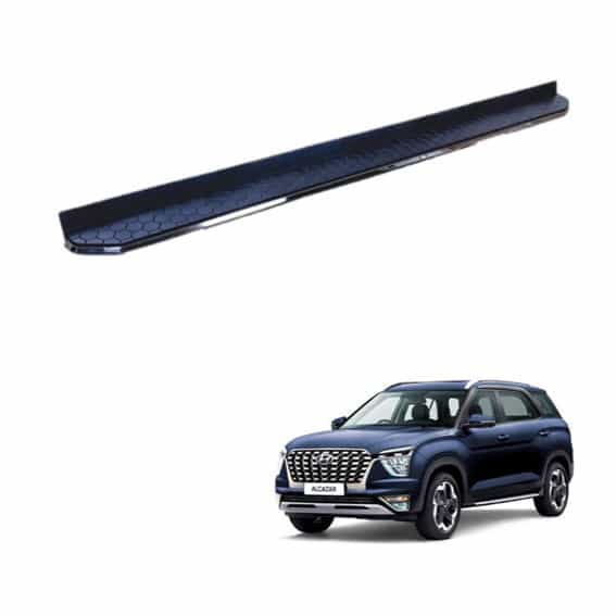 Side Foot Step for Hyundai Alcazar - Soccer Design | DriveStylish