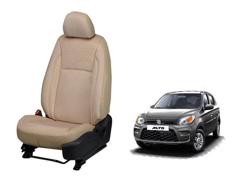 Maruti Suzuki Alto 800 Velvet SERIES 3D CUSTOM ART LEATHER CAR SEAT COVERS