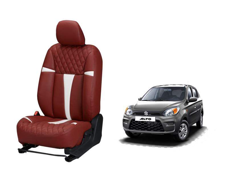 Maruti Suzuki Alto 800 Racing series 3D Custom art leather car seat covers
