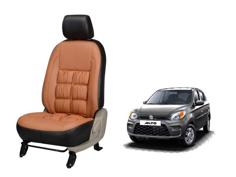 Maruti Suzuki Alto 800 Comfort Series 3D Custom Stallion Leather Car Seat Covers