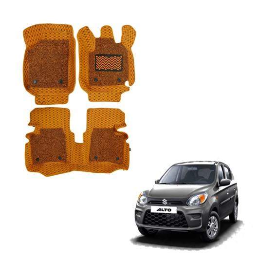 Maruti Suzuki Alto 800 Luxury Floor Mats - Tan Colour