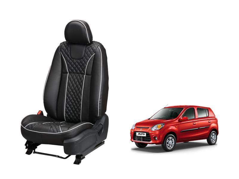 Maruti Suzuki Alto 800 MOON SERIES 3D CUSTOM ART LEATHER CAR SEAT COVE
