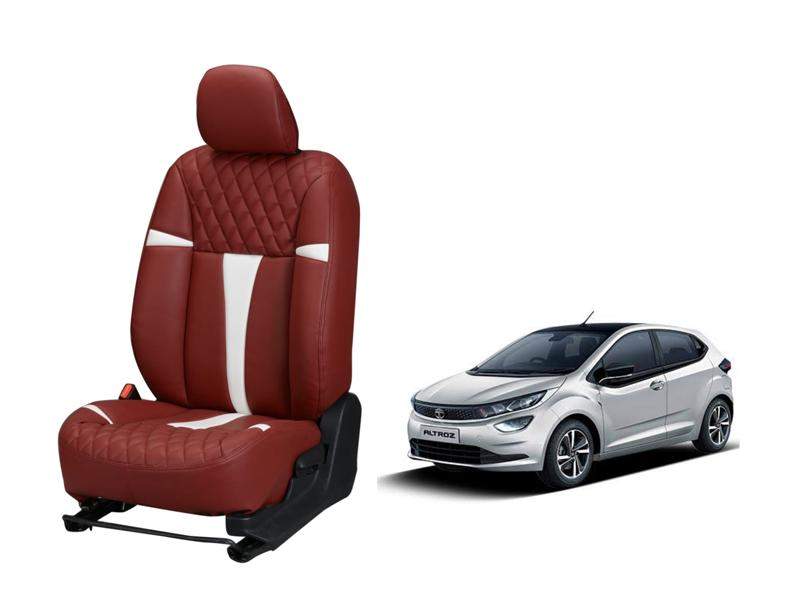 Tata Altroz Racing series 3D Custom art leather car seat covers