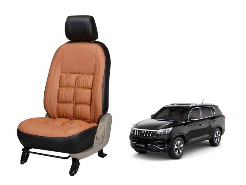 Mahindra Alturas Comfort Series 3D Custom Stallion Leather Car Seat Covers