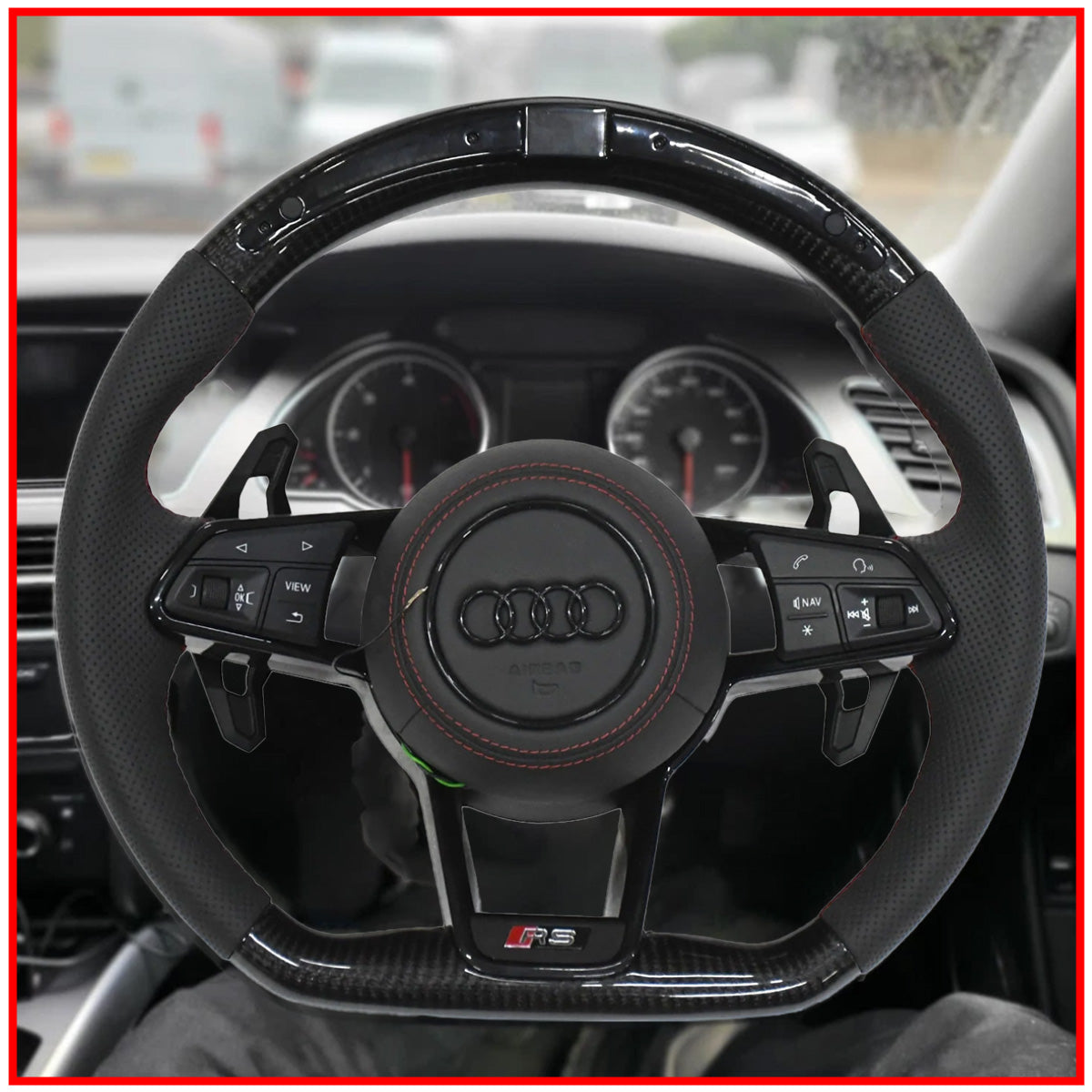 Audi R8-Style LED Steering Wheel