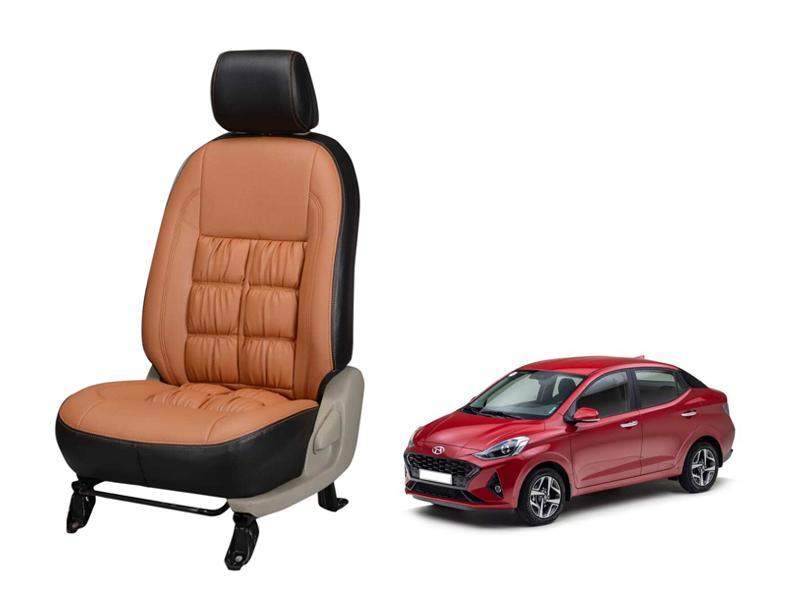 Hyundai Aura Stallion Leather Seat Cover - Comfort Series