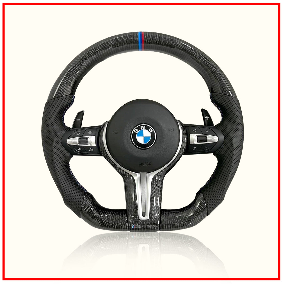 BMW F10 Real Carbon Fiber Steering Wheel
