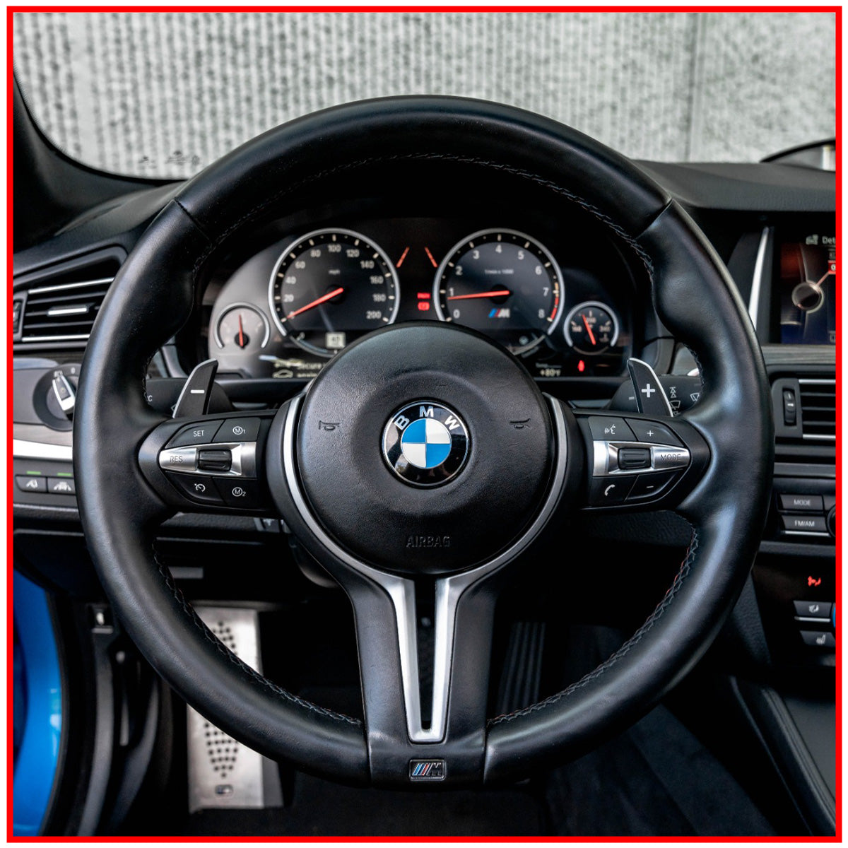 BMW F30 Steering Wheel Leather