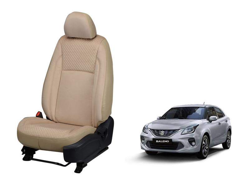 Maruti Suzuki Baleno Velvet SERIES 3D CUSTOM ART LEATHER CAR SEAT COVERS