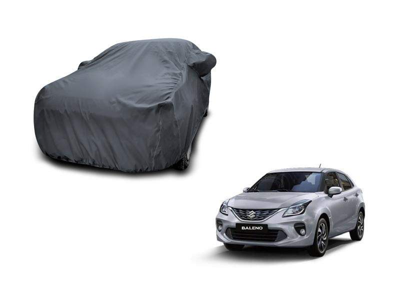 Grey Car Body Cover for Baleno Waterproof & UV Protection