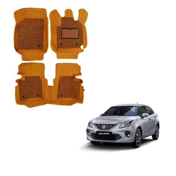 Maruti Suzuki Baleno Luxurious 7D Boot Mat - Tan Colour