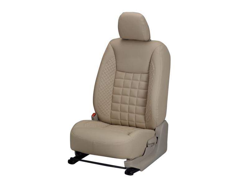 Jeep Compass Nappa Leather Seat Cover - Prism Design
