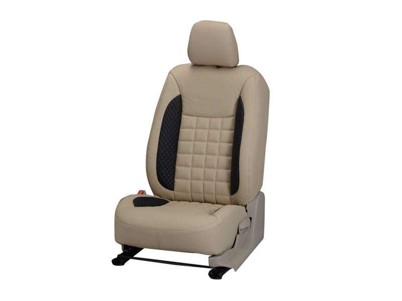 Hyundai Verna Fluidic Prism Series 3D Custom Nappa Leather Car Seat Covers