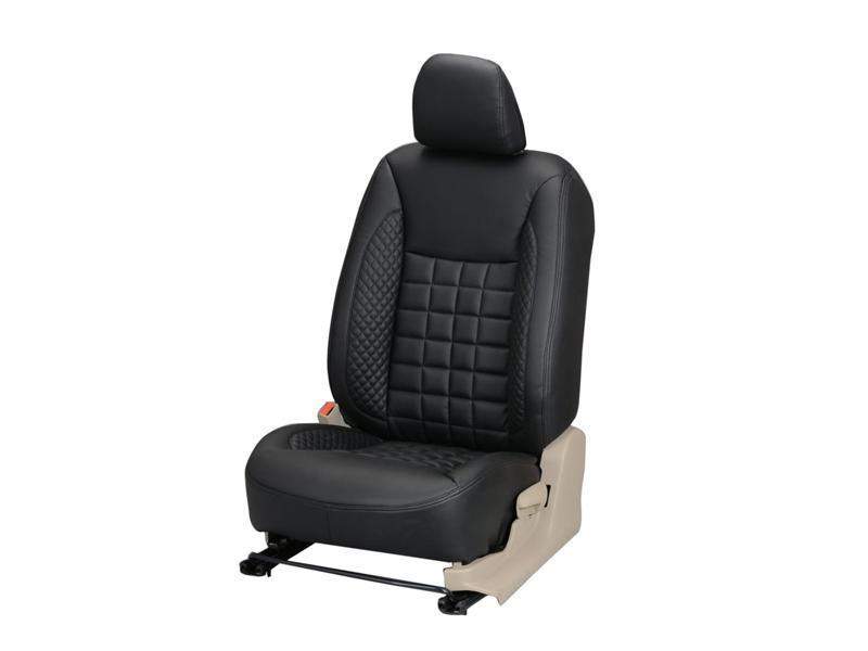 Hyundai Verna Fluidic Prism Series 3D Custom Nappa Leather Car Seat Covers