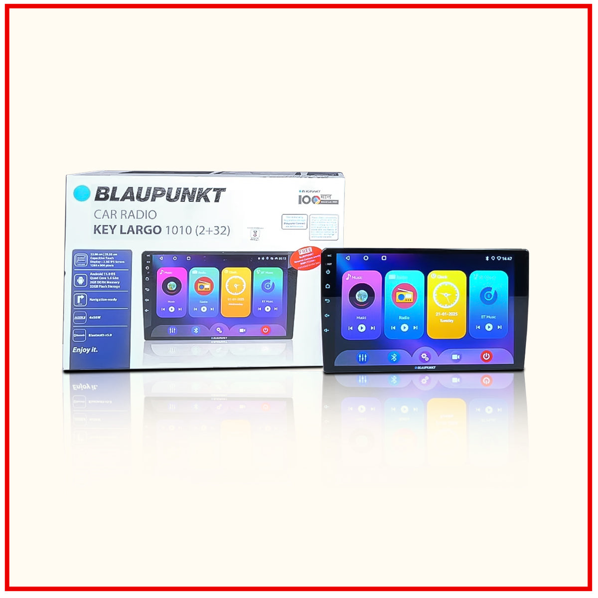 Blauptunk Key Largo 1010 Car Android Stereo || 9 inch