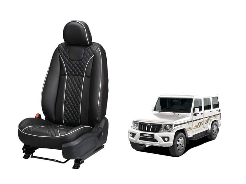 Mahindra Bolero MOON SERIES 3D CUSTOM ART LEATHER CAR SEAT COVERS