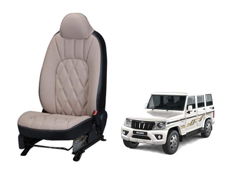 Mahindra Bolero Threading SERIES 3D CUSTOM ART LEATHER CAR SEAT COVERS