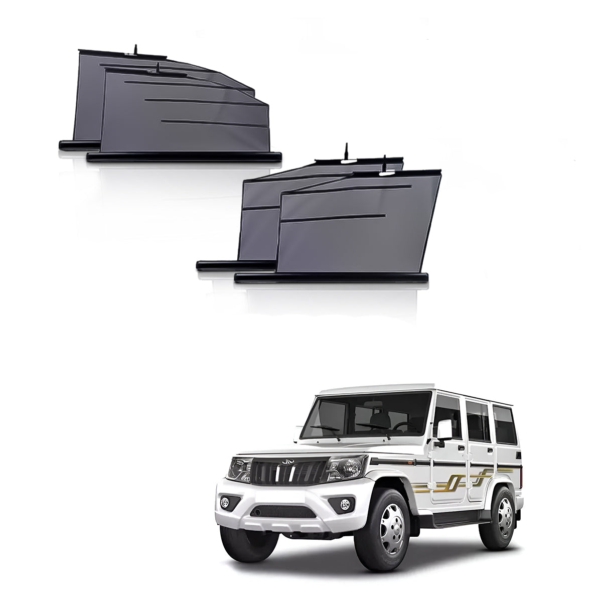Bolero Automatic window roller curtains | Car Roller Retractable Sun Shades