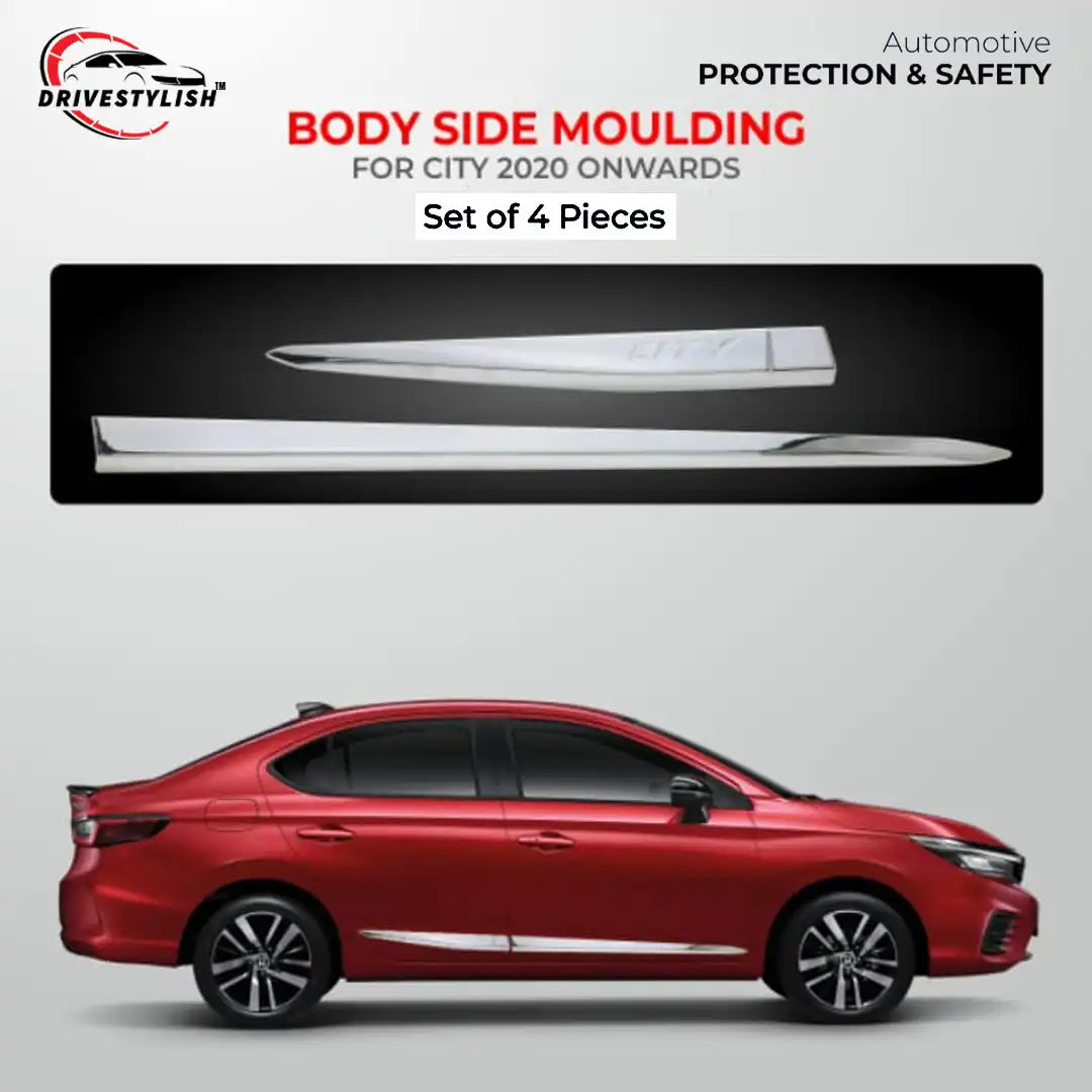Side Beading Chrome For Honda City