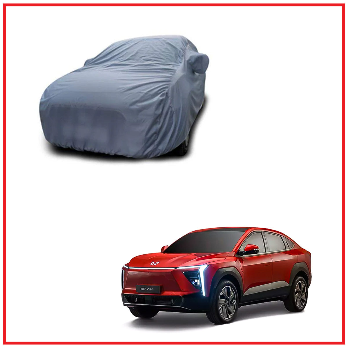 Car Body Cover 2*2 Matte for Mahindra XEV 9e