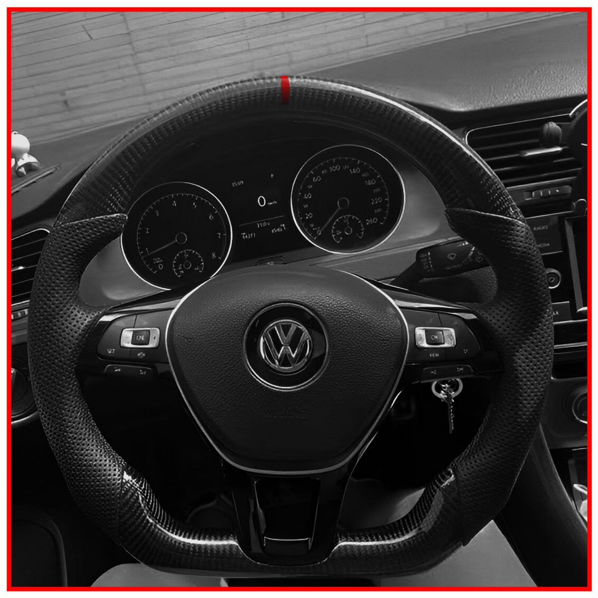 Carbon Copy Steering Wheel for Polo